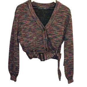 House of Harlow 1960 Black Cardigan Sweater XXS